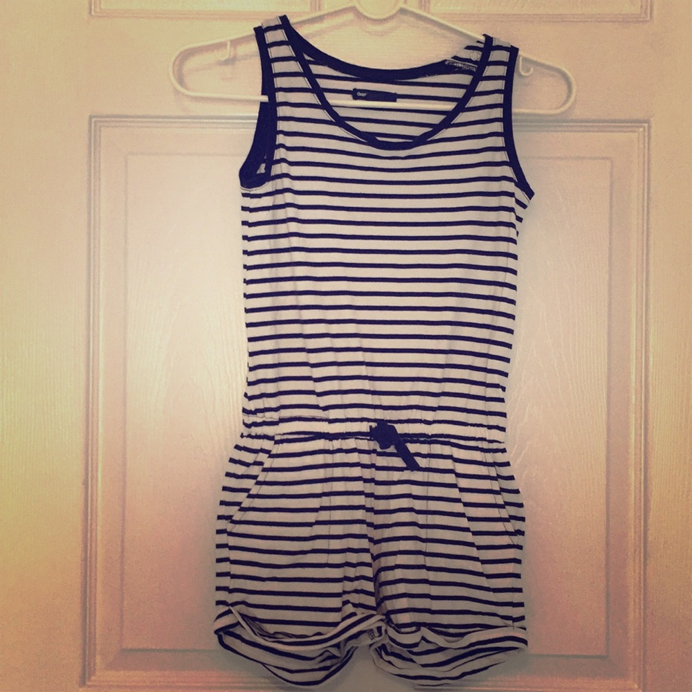 (2) Gap romper and dress size 8